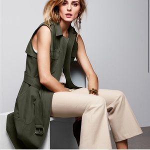 Olive Green Women's Vest